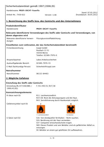 PROFI-DICHT-Faserfix - Icopal GmbH