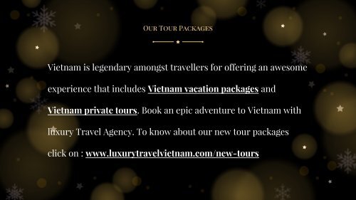 Christmas Offer From Luxury Travel