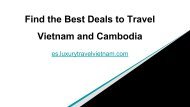 Find the Best Deals to Travel Vietnam and Cambodia