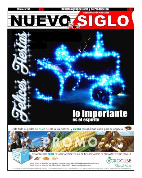 Revista Agropecuaria Nuevo Siglo Número 150 - Diciembre 2016