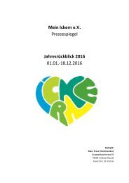 Mein Ickern - Rueckblick 2016