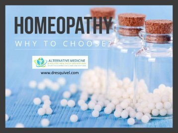 Reasons to Choose Homeopathy Treatment in San Antonio