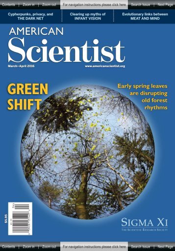 American Scientist - Green Shift