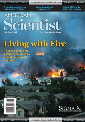 American Scientist - Living With Fire