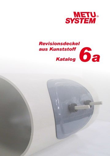 Revisionsdeckel aus Kunststoff KRD - metu.de