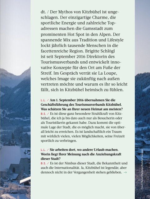 La Loupe Kitzbühel No. 3 - Winter Edition