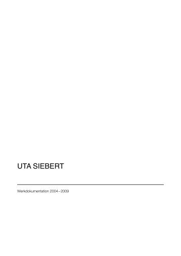 UTA SIEBERT - artrepco.com