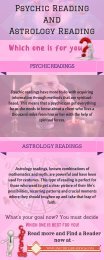 Psychic Reading and Astrology Reading! Which one is for you? 