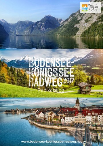 Bodensee Königssee Radweg 2017