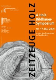 4. Holz- Bildhauer- Symposium - beim Kulturkreis Eppstein eV