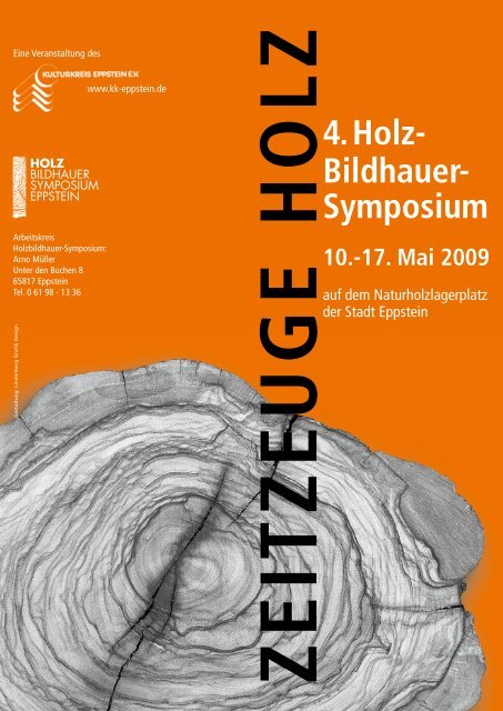 4. Holz- Bildhauer- Symposium - beim Kulturkreis Eppstein eV