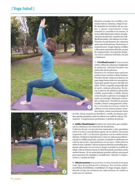 YOGA MAS Edición 62 (Septiembre y Octubre 2016)