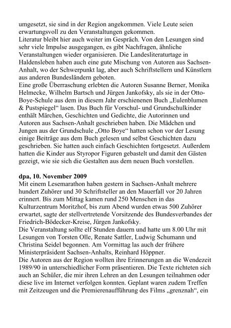 bödecker iq 36 - des Friedrich-Bödecker-Kreises in Sachsen-Anhalt ...