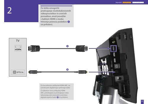 Sony BDV-L800 - BDV-L800 Guida di configurazione rapid Sloveno