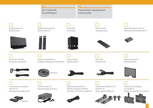 Sony BDV-L800 - BDV-L800 Guida di configurazione rapid Portoghese