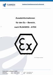 Funken-Ventilatoren im Ex-Bereich - Funken Kunststoffanlagen GmbH