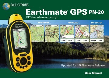 Garmin EarthmateÂ® PN-20 - Owner's Manual