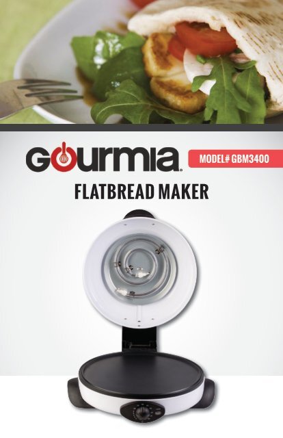 gourmia flat bread maker
