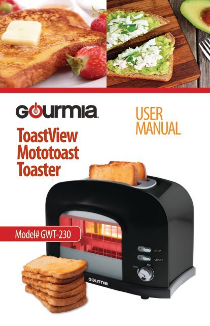 gourmia window toaster