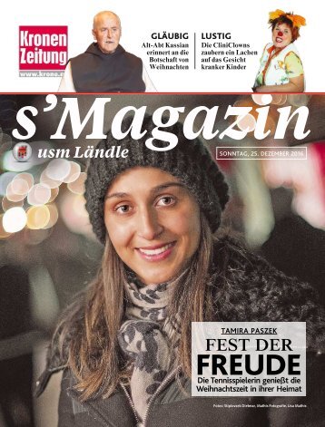 s'Magazin usm Ländle, 25. Dezember 2016
