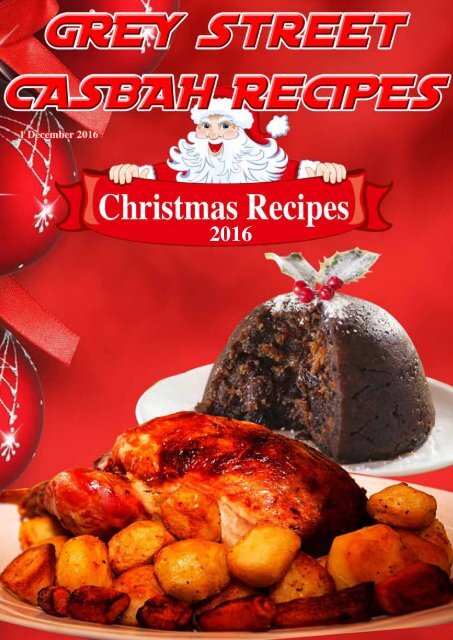 Grey Street Casbah Recipes Christmas 2016 