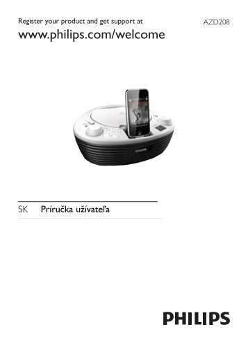 Philips Lecteur de CD - Mode dâemploi - SLK