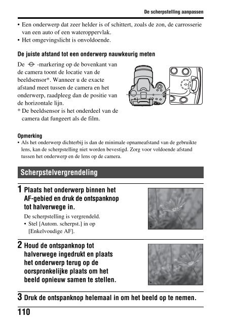 Sony SLT-A57M - SLT-A57M Istruzioni per l'uso Olandese