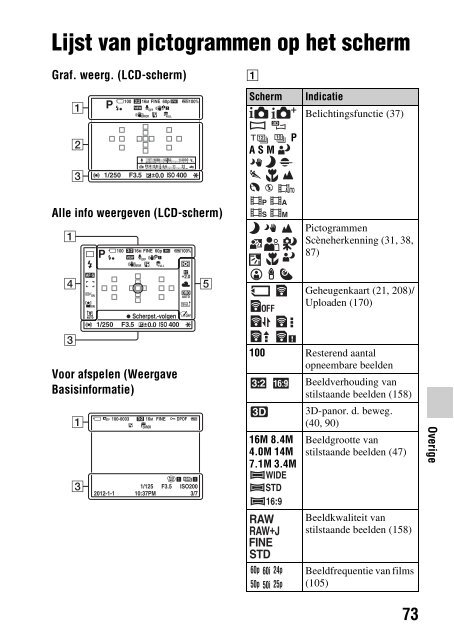 Sony SLT-A57M - SLT-A57M Istruzioni per l'uso Olandese
