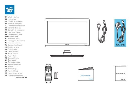 Philips 3000 series TV LCD - Guide de mise en route - POL