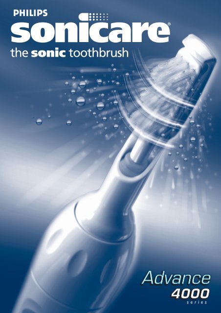 Philips Sonicare Advance T&ecirc;te de brosse - Mode d&rsquo;emploi - FRA