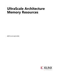 UltraScale Architecture Memory Resources