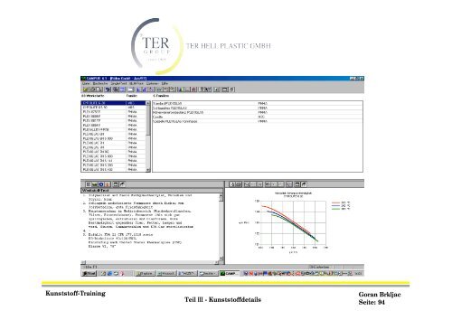 Technisches Training Teil III Kunststoffdetails - Mayweg GmbH