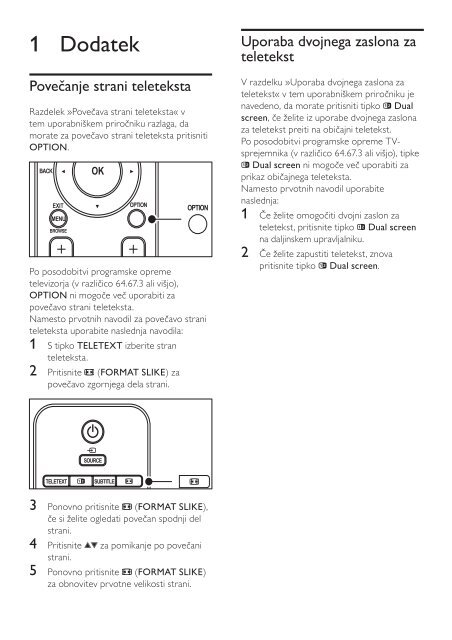 Philips TV LCD - Mode d&rsquo;emploi - SLV