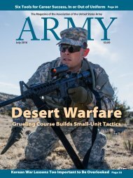 Army - Desert Warfare