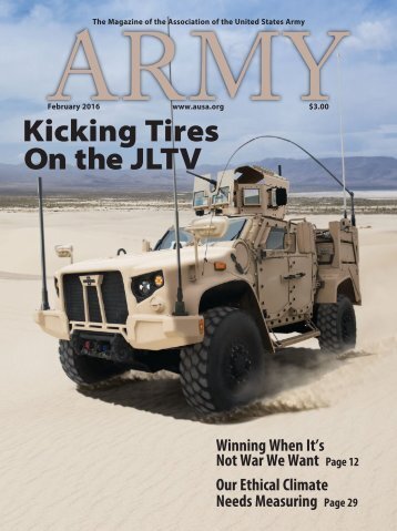 Army - Kicking Tires On Jltv