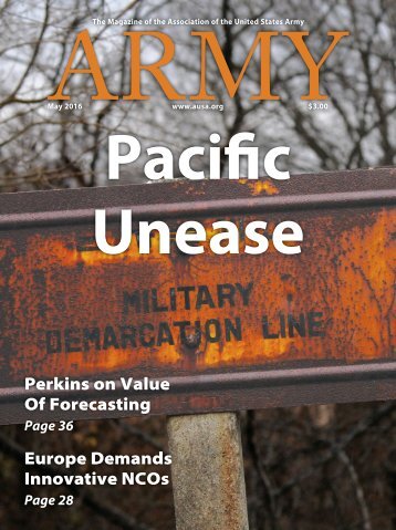 Army - Pasific Unease