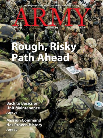 Army - Rough, Risky Path Ahead