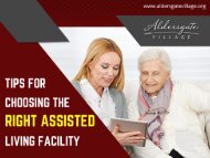 Guide to Choose the Right Assisted Living Facility in Topeka KS