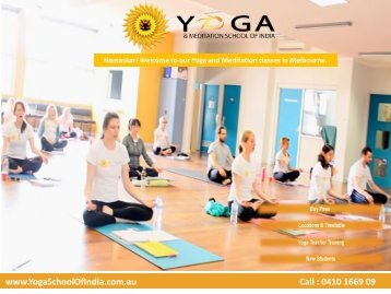 Yoga Teacher Training Program in Melbourne