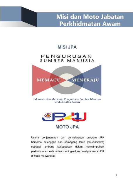 PELAN STRATEGIK JPA 2016-2020 