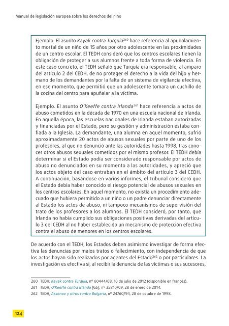 Manual de legislación europea sobre los derechos del niño