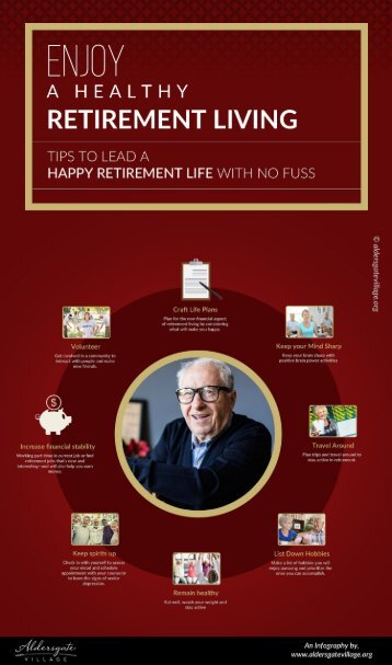 Tips to Lead a Better Retirement Life