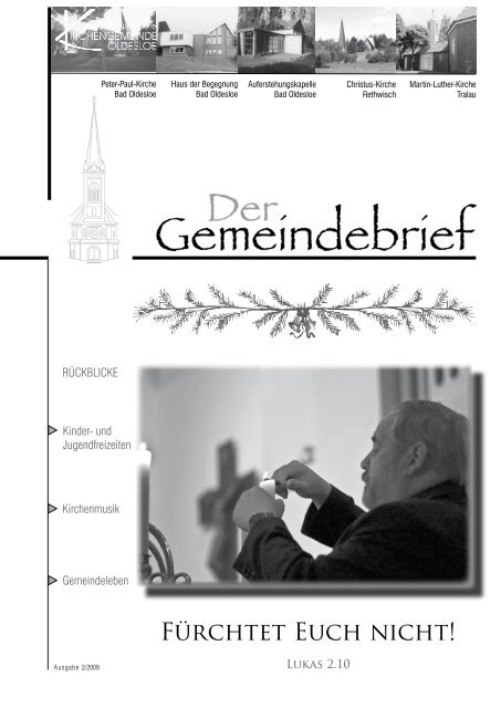 Gemeindebrief 2009-2.pdf - Ev.-Luth. Kirchengemeinde Oldesloe