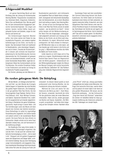 Gemeindebrief 2009-2.pdf - Ev.-Luth. Kirchengemeinde Oldesloe
