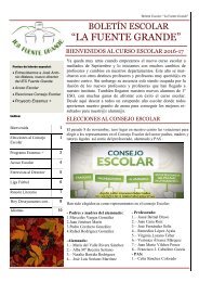 BOLETÍN ESCOLAR 