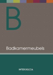 InterDoccia catalog - Badkamermeubels
