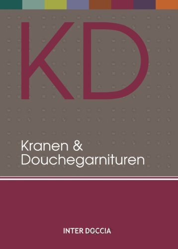 InterDoccia catalog - Kranen en Douchegarnituren