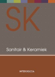 InterDoccia catalog - Sanitair en Keramiek
