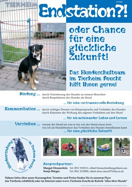 Tierheimzeitung 1/2008 - Tierheim Feucht