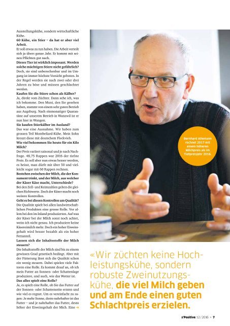 s'Positive Magazin 12.2016